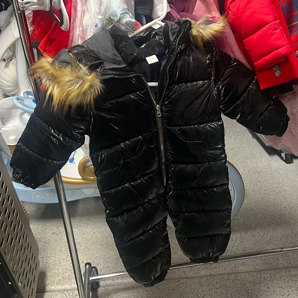 Infant Black Snow suit